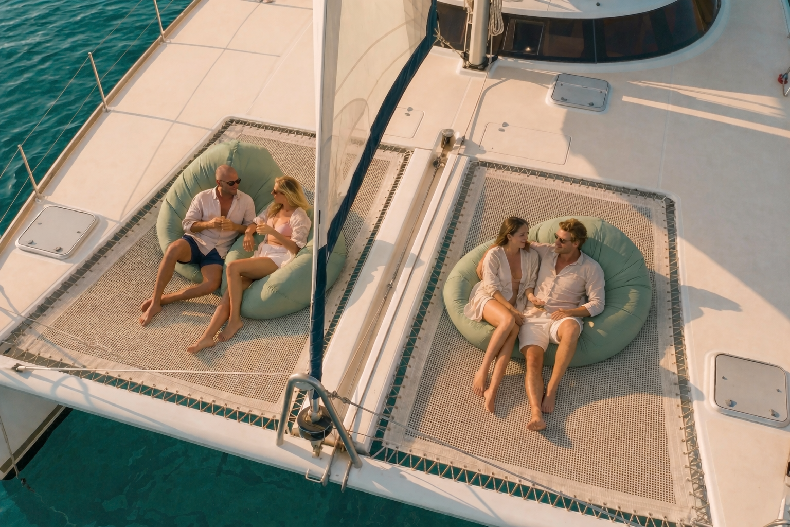 Friends Wanting a Relaxed Sailing Adventure