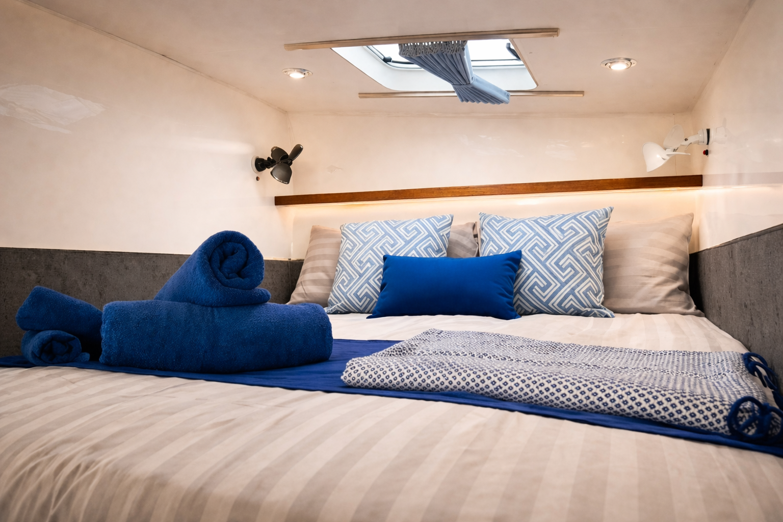 En-Suite Double Cabins with Space and Privacy